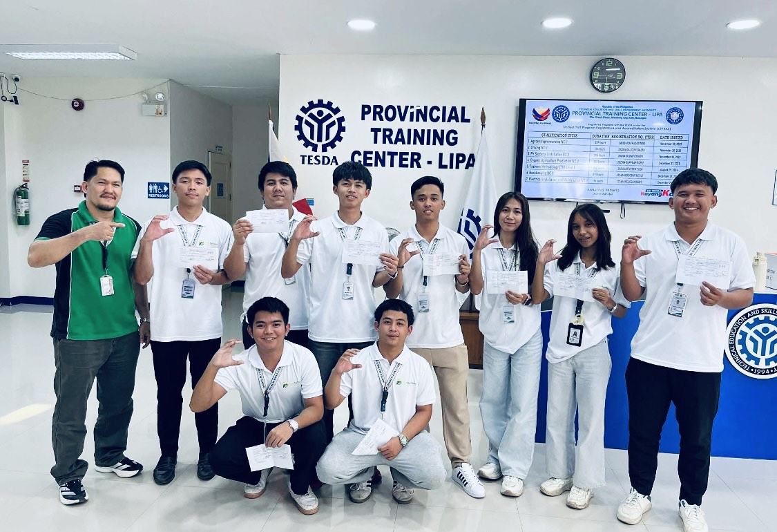 In TESDA Provincial Training Center - Lipa